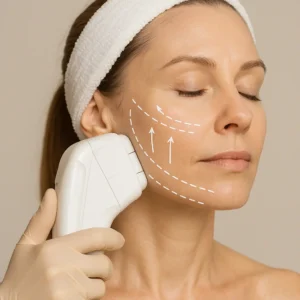 Woman having HI-FU to reduce wrinkles call LA LIPO West Kilburn Now!