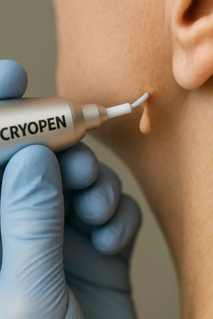 Cryopen for skin tags removal West Kilburn speak to our team today!
